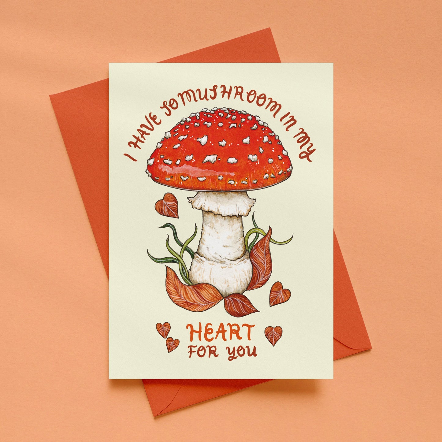 Mushroom in My Heart Card