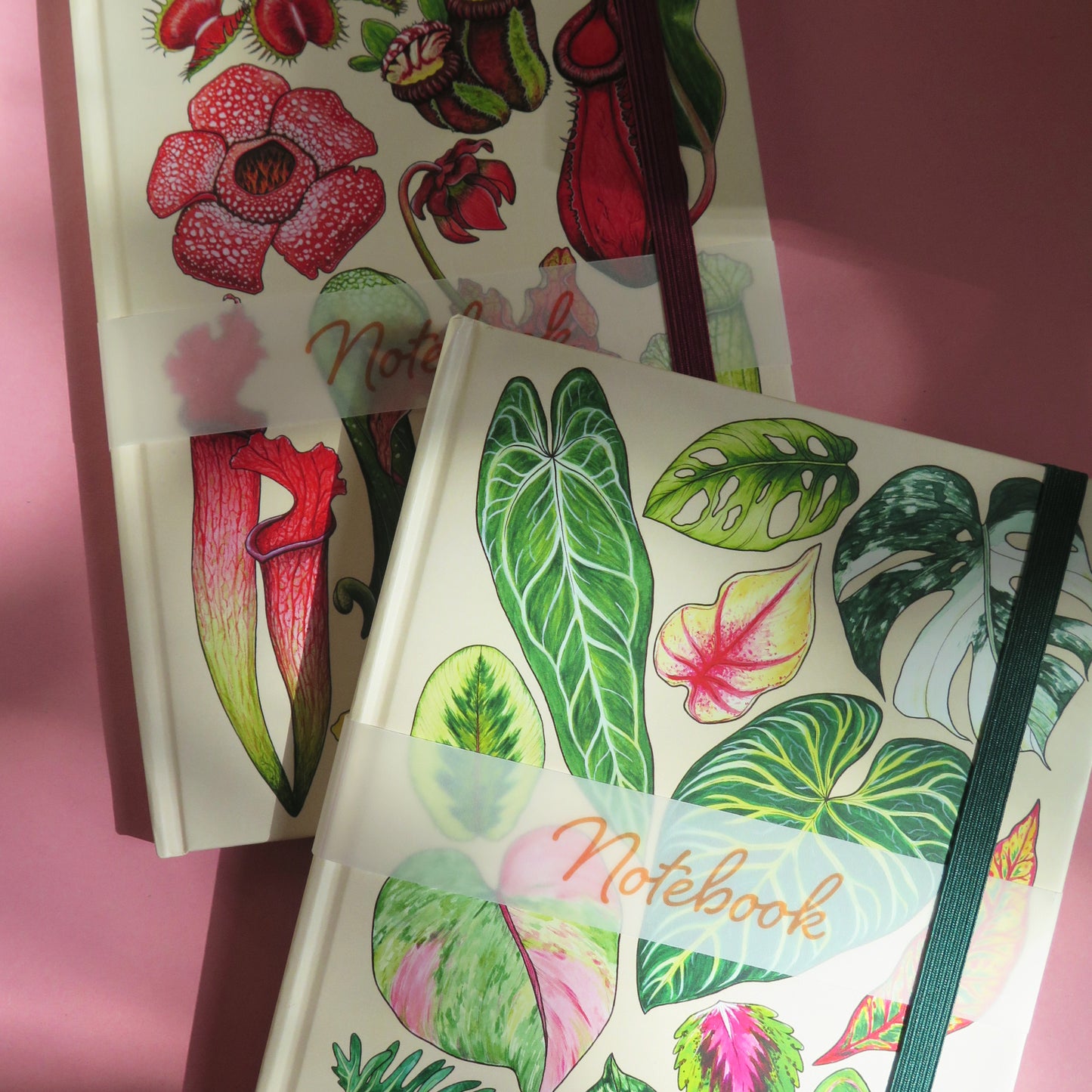 A5 Notebook - Tropical Leaves