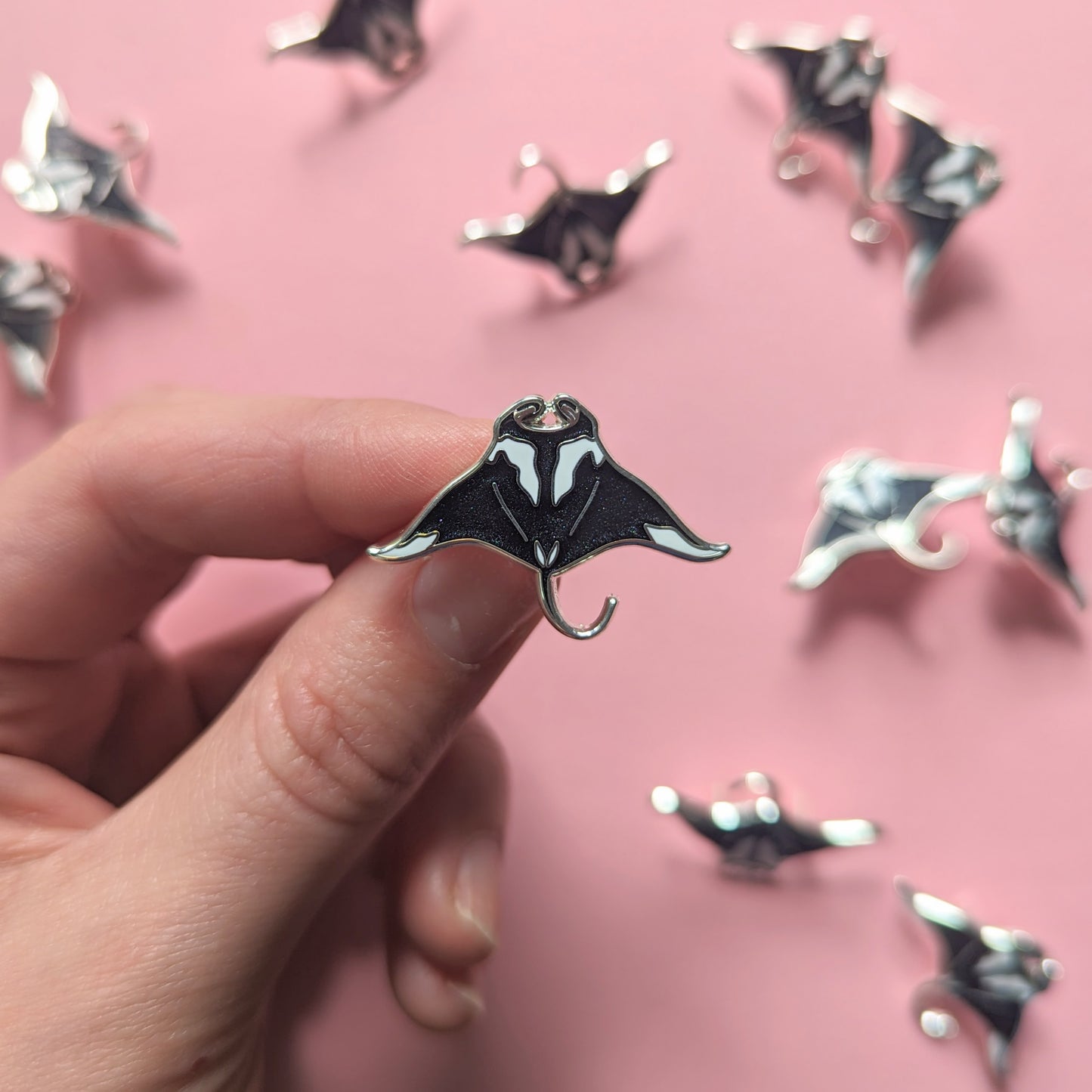 Manta Ray Pin