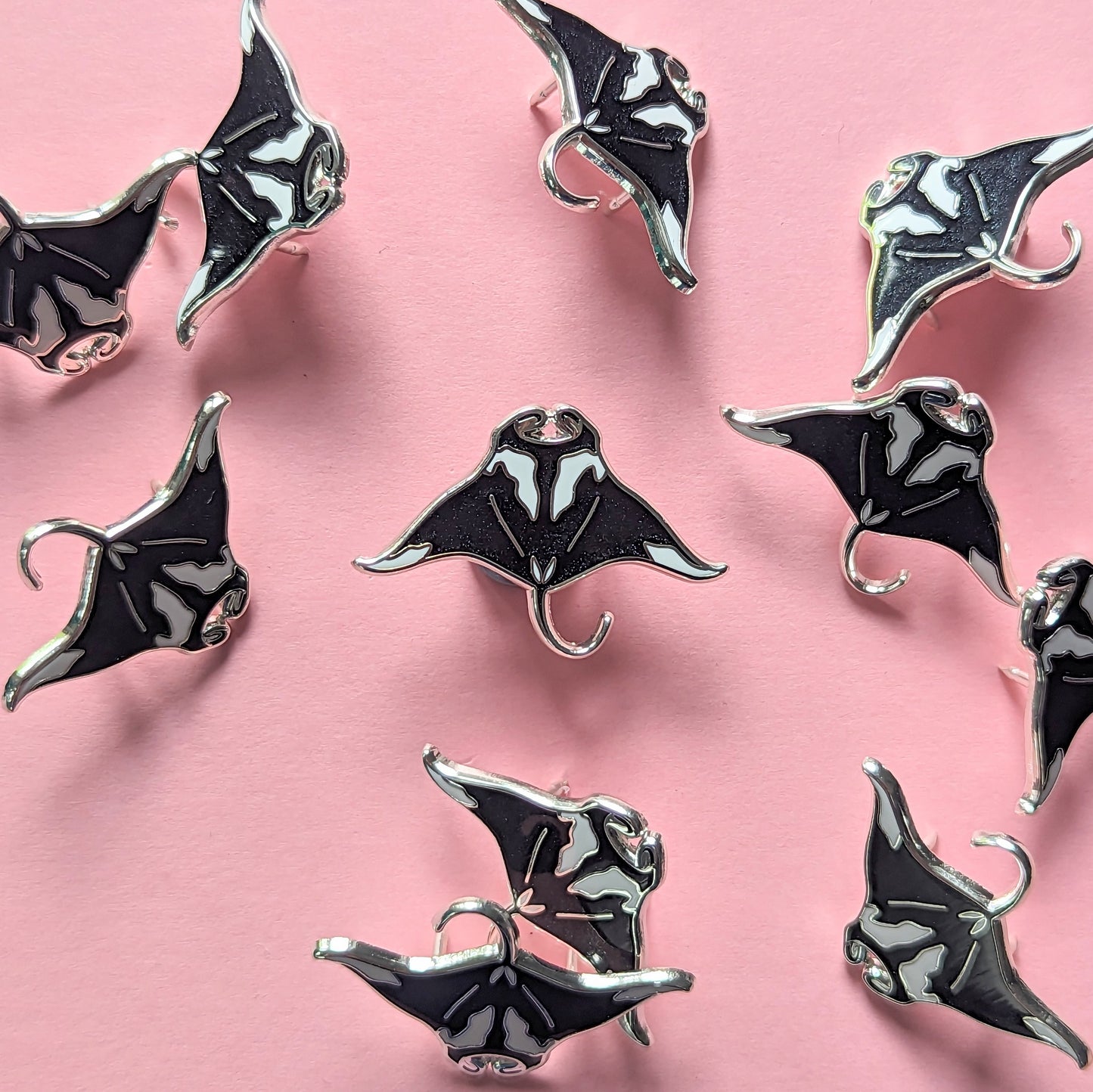 Manta Ray Pin