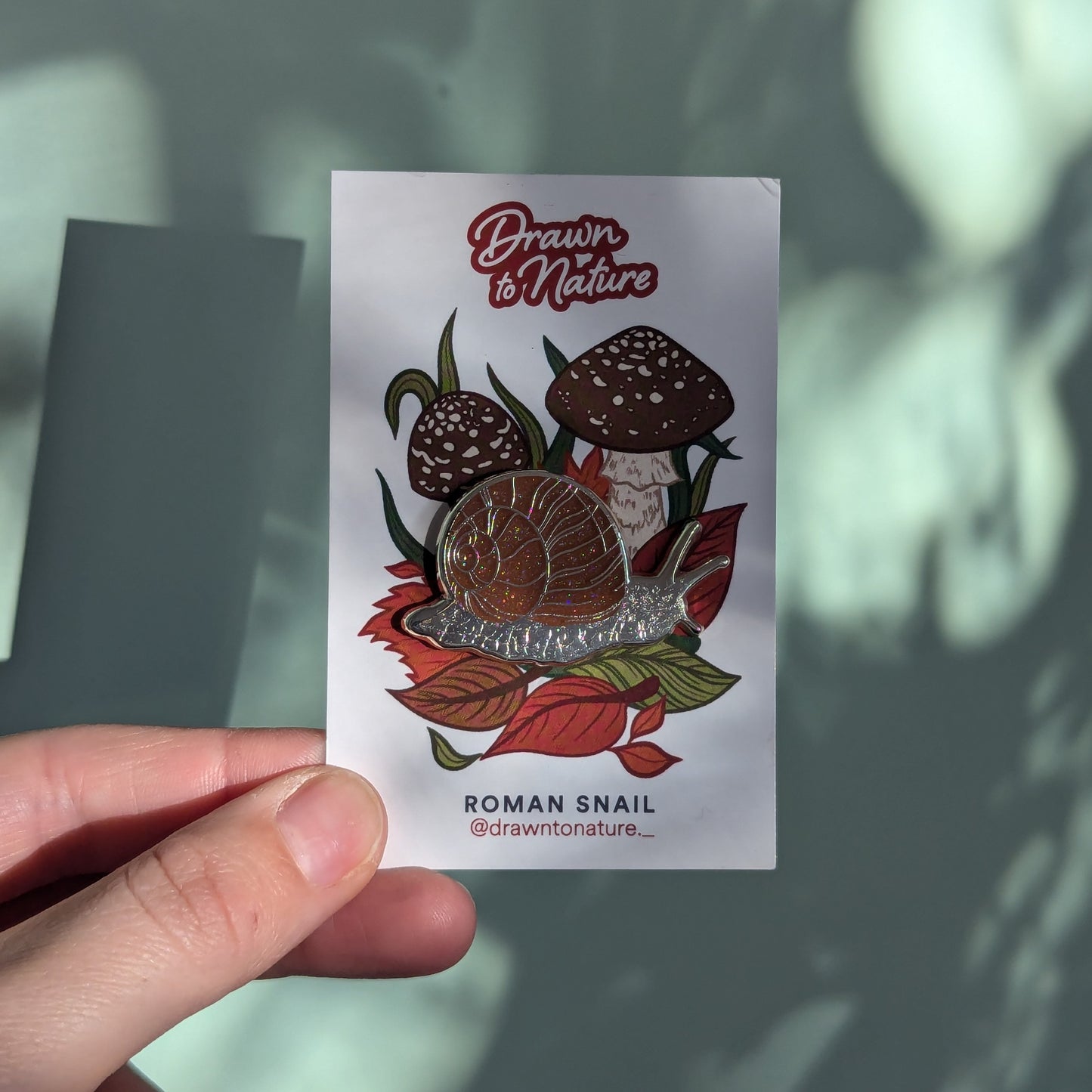 Snail Enamel Pin