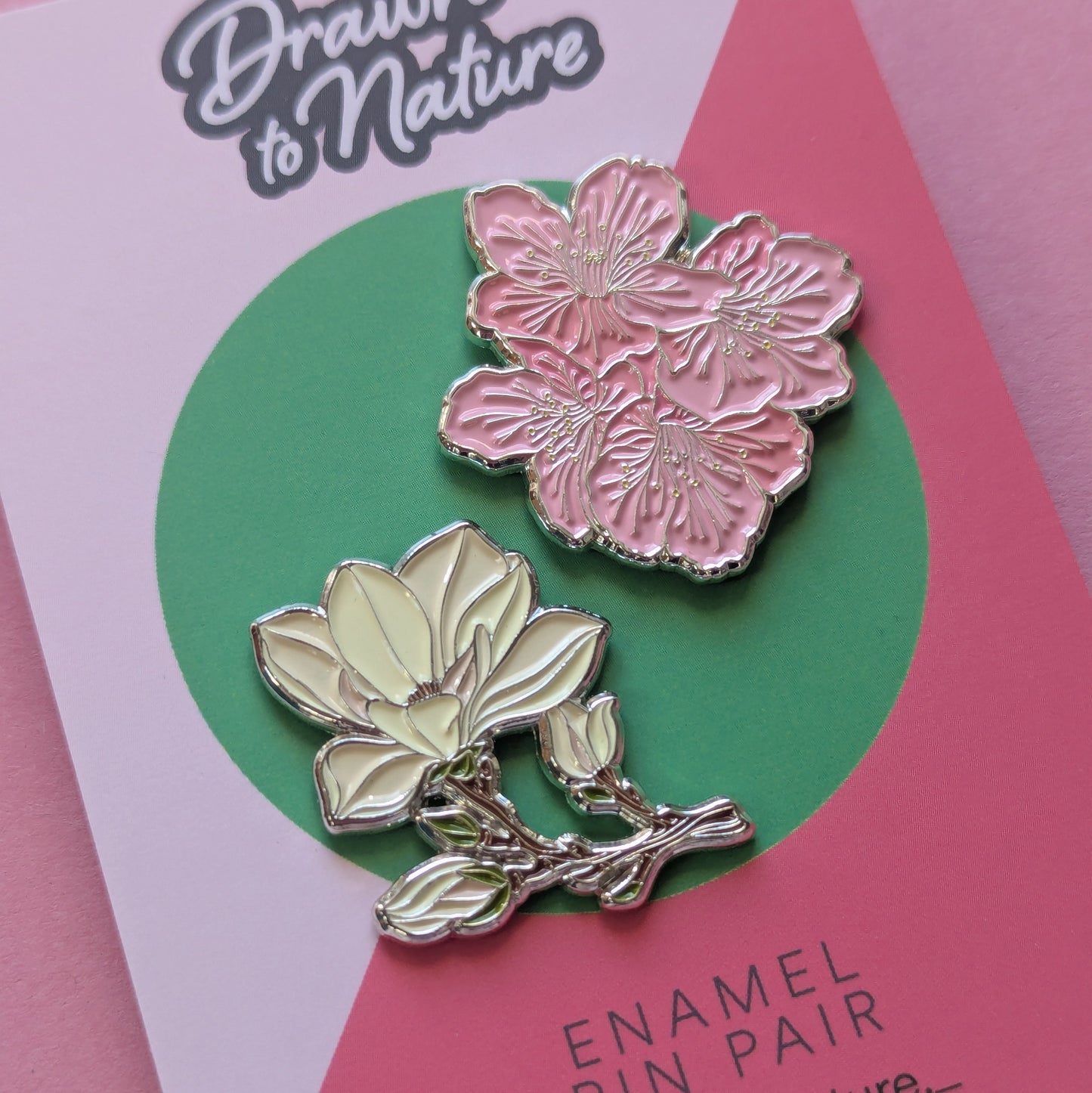 Cherry Blossom Enamel Pin