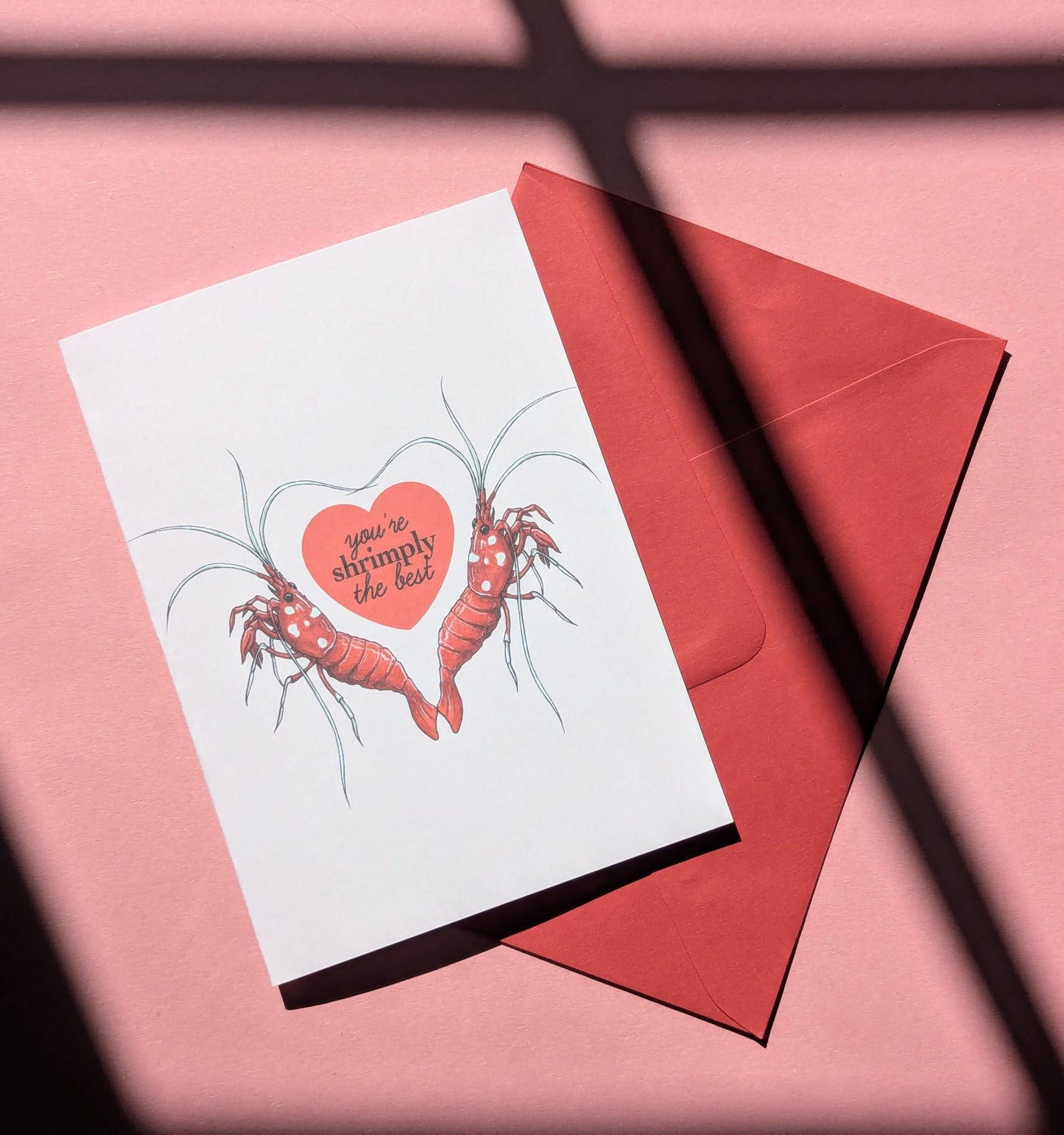 You're Shrimply The Best Card