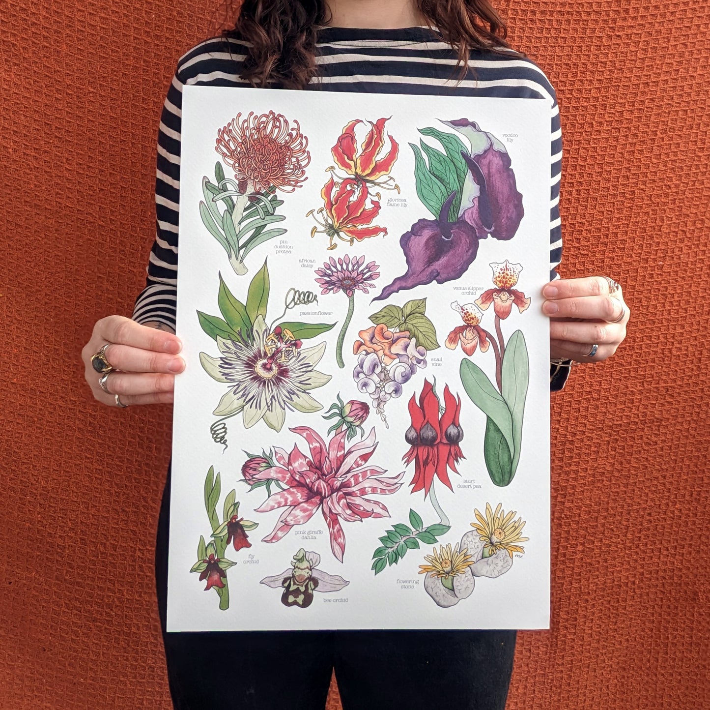 Unusual Flora Print