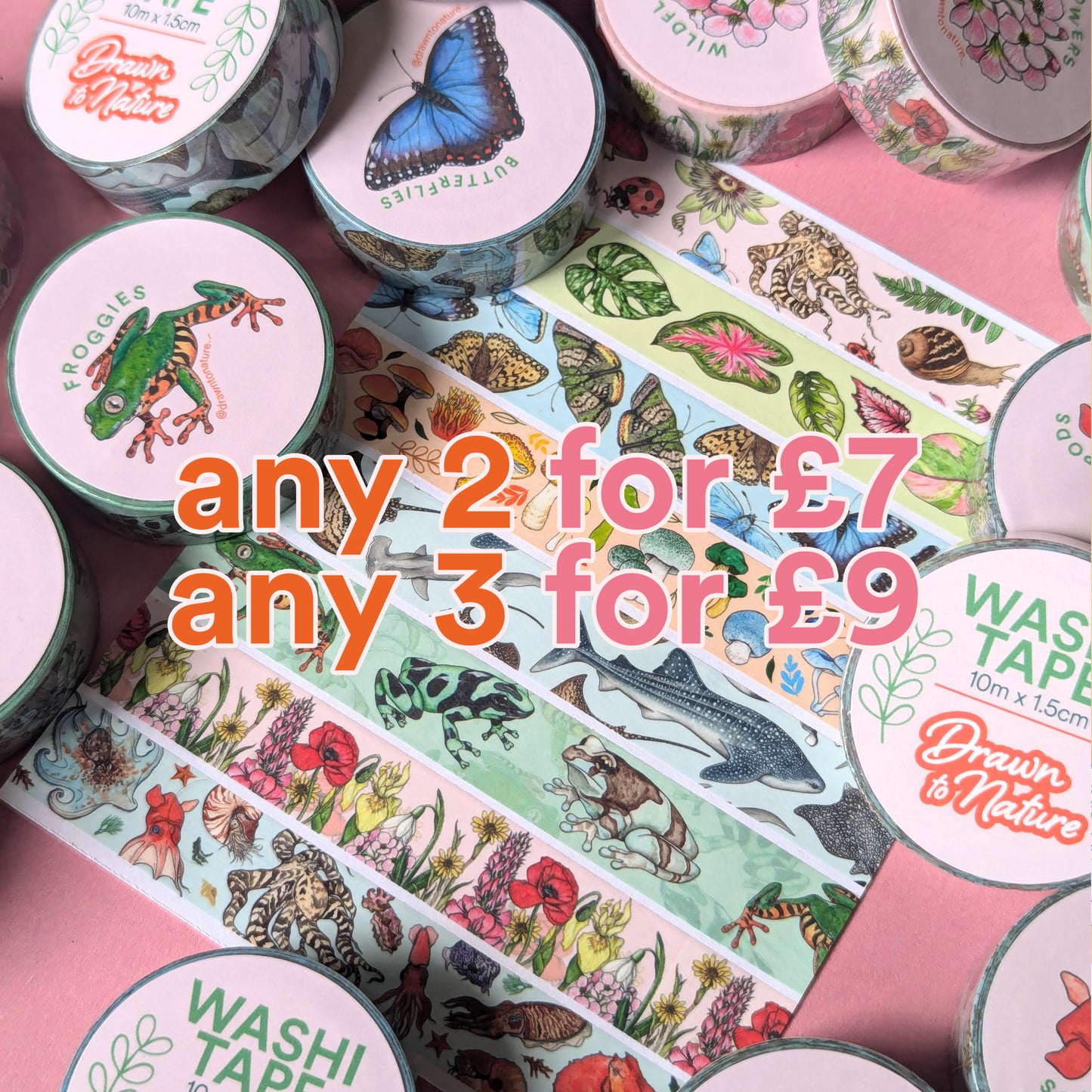 Butterflies Washi Tape