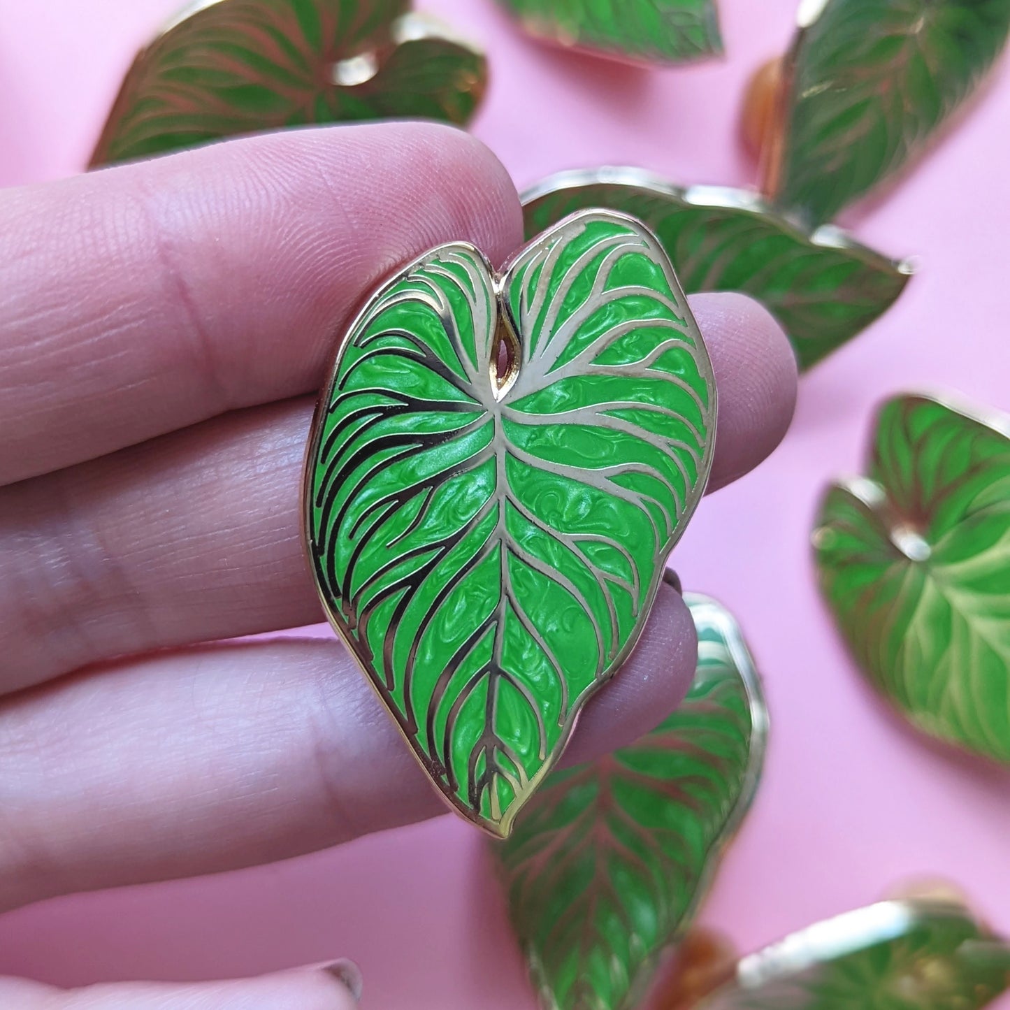 Anthurium Leaf Pin