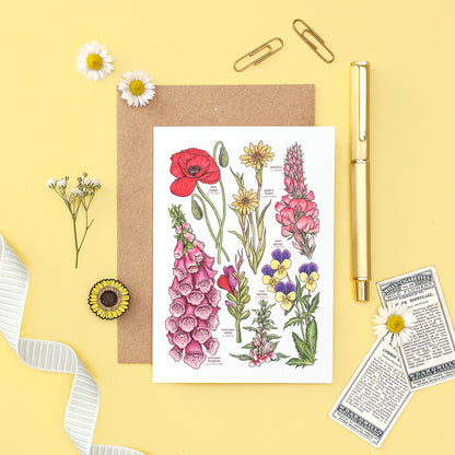 Wildflowers Card