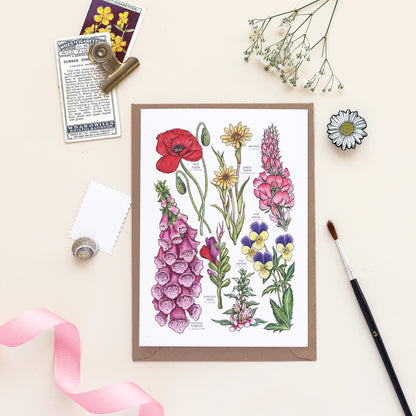 Wildflowers Card