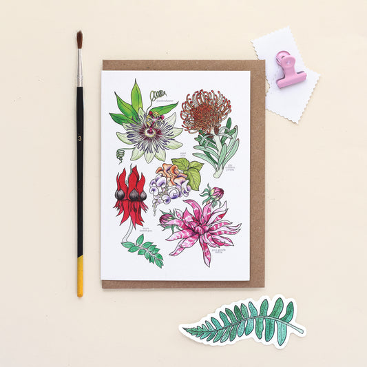 Unusual Flora Card