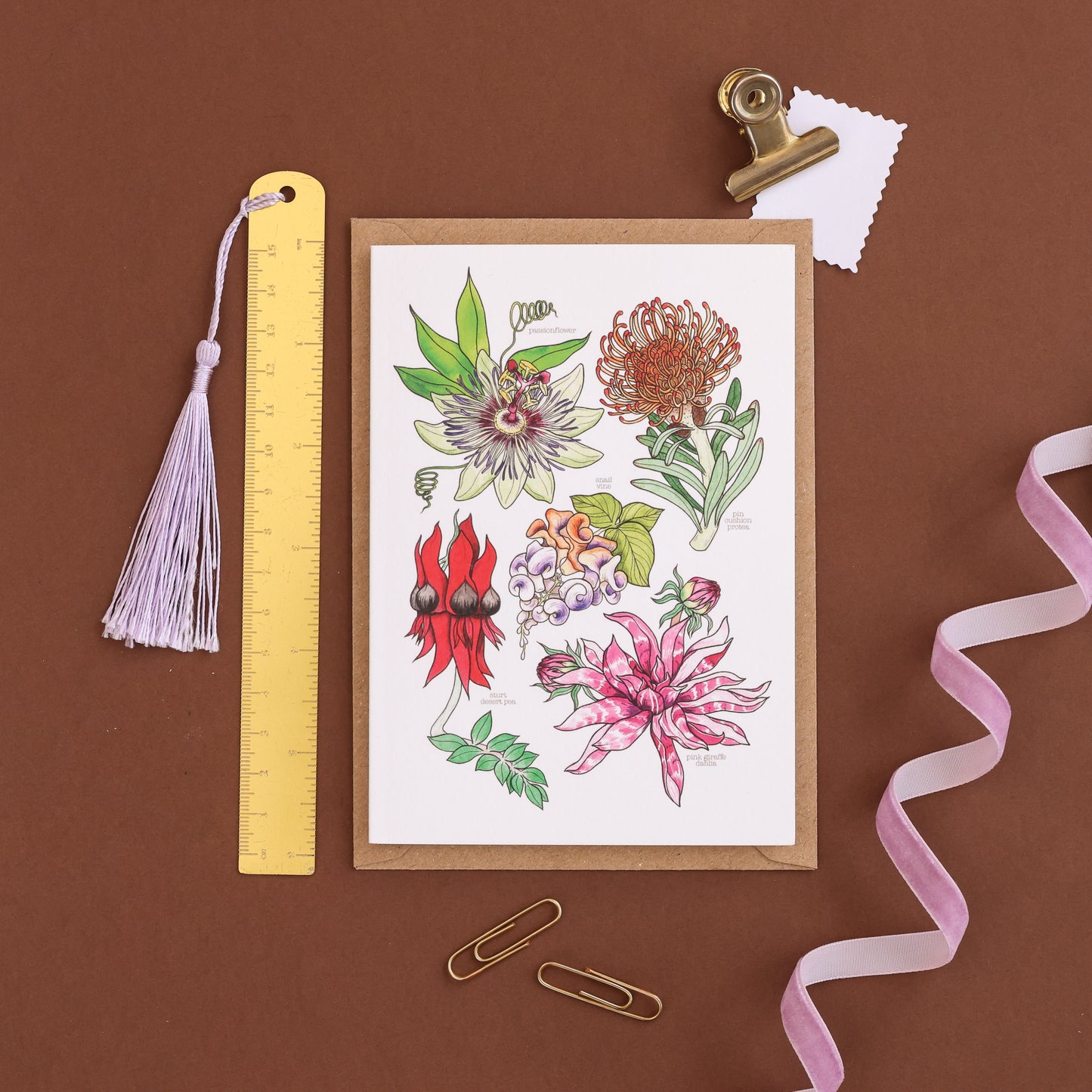 Unusual Flora Card