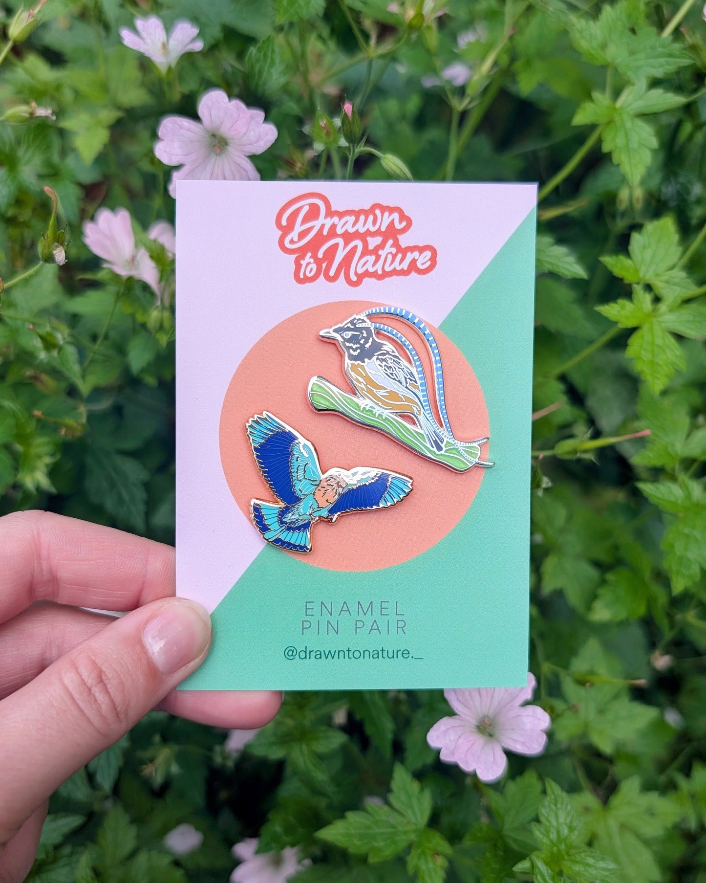 Bird of Paradise Enamel Pin