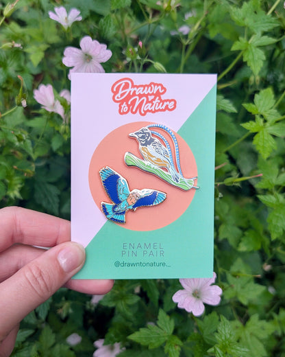 Bird of Paradise Enamel Pin