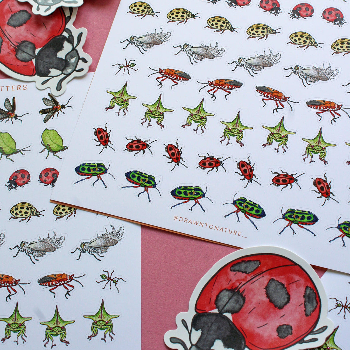 Mini Critters Sticker Sheet