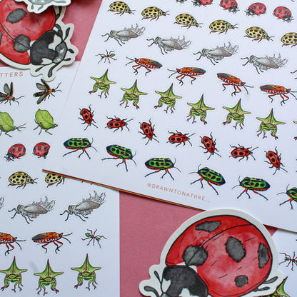 Mini Critters Sticker Sheet