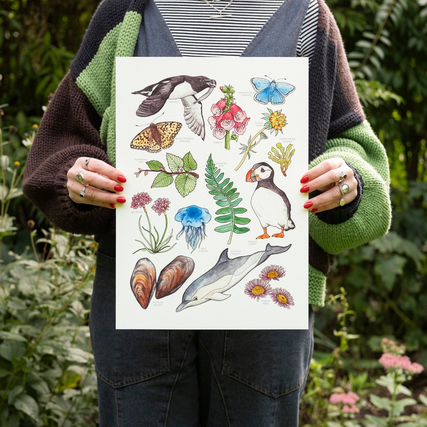 Coastal Nature Print