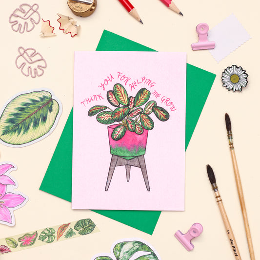 Plant Thank You Card
