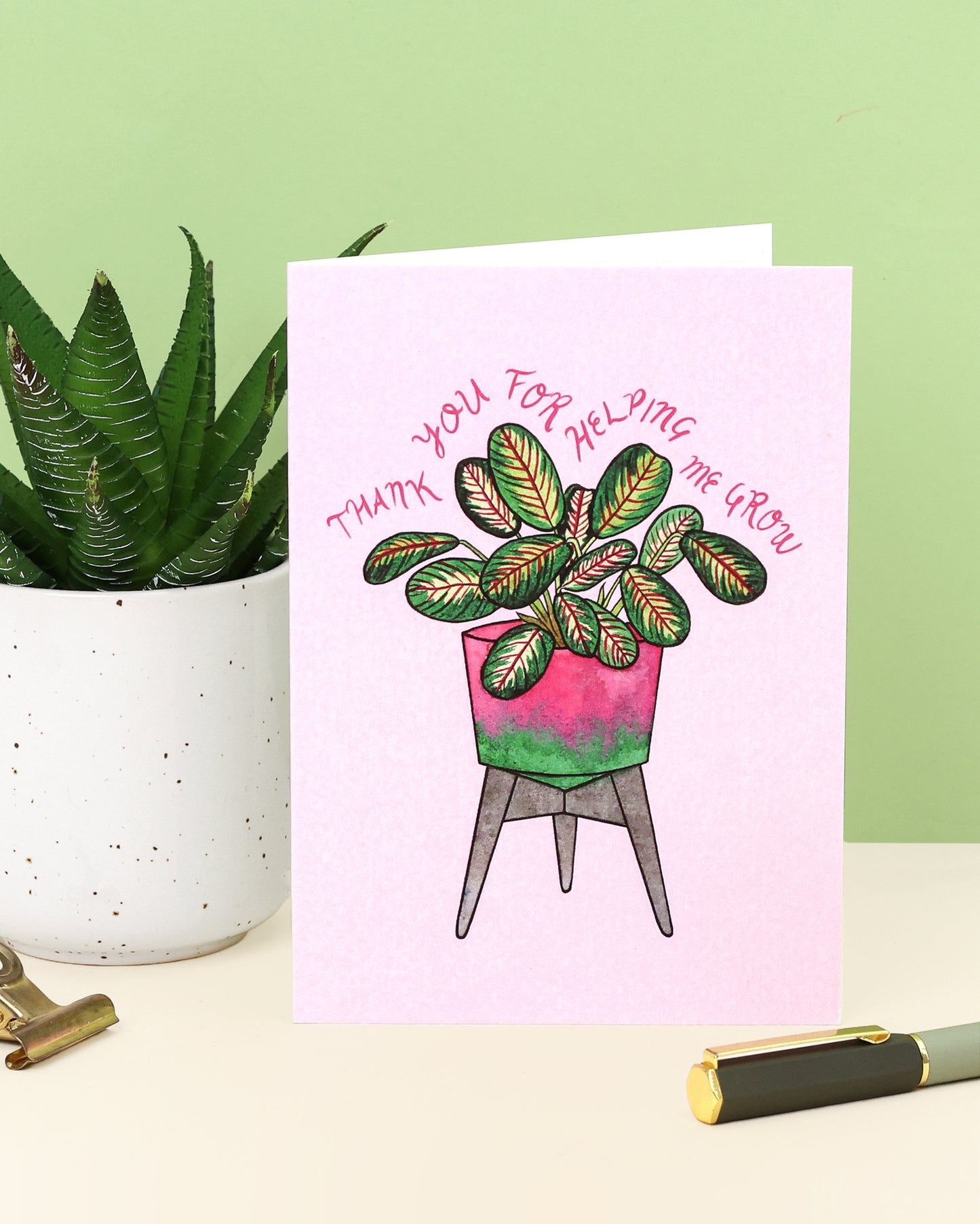 Plant Thank You Card