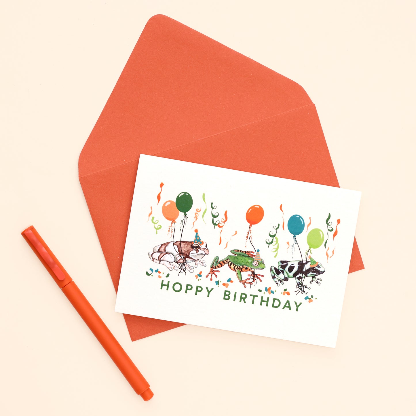 Hoppy Birthday Card