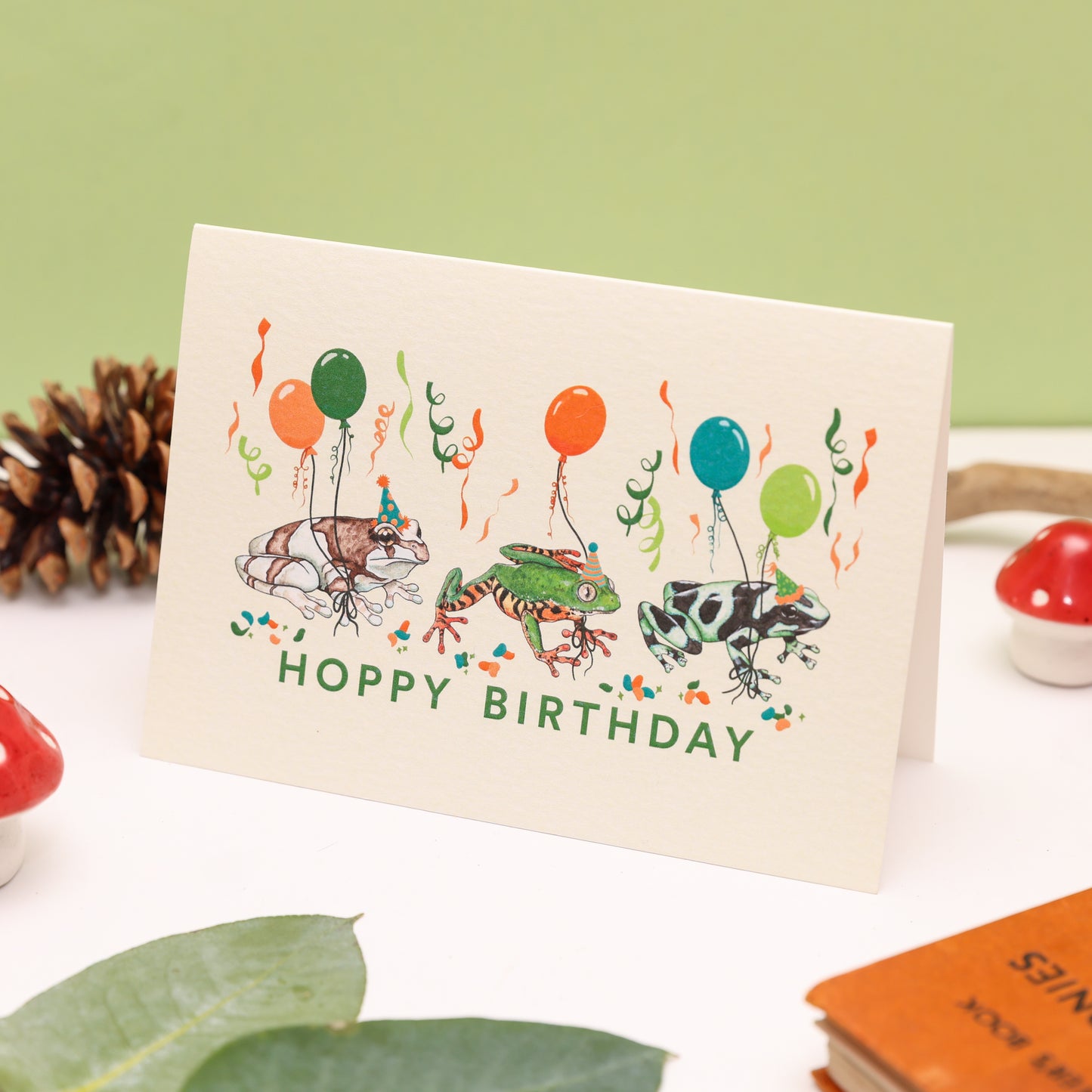 Hoppy Birthday Card