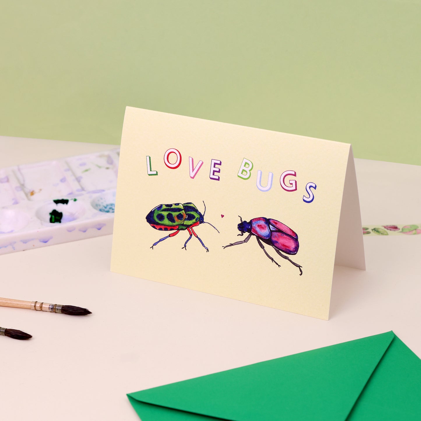 Love Bugs Valentine's Card