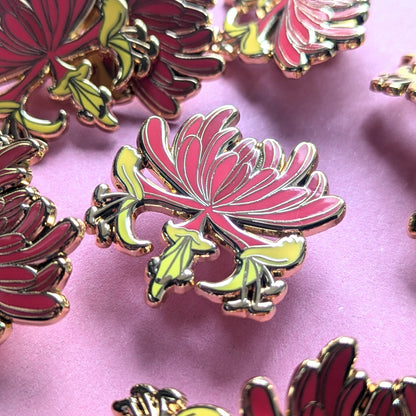 Honeysuckle Enamel Pin