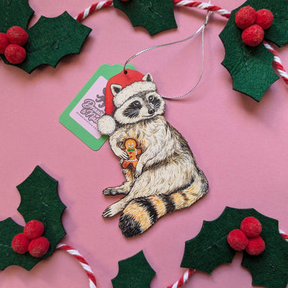 Raccoon Tree Decoration