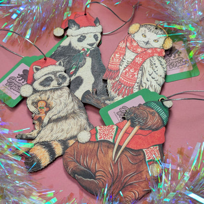 Raccoon Tree Decoration