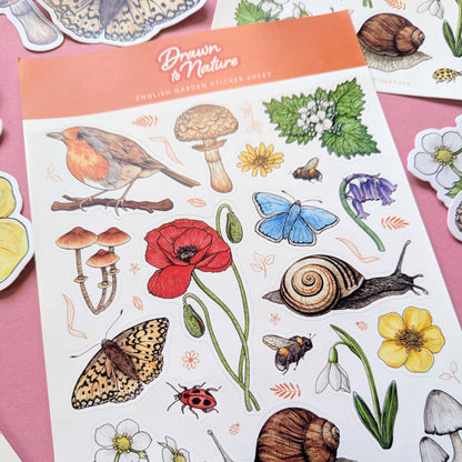 English Garden Sticker Sheet
