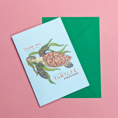 Turtley Awesome Card