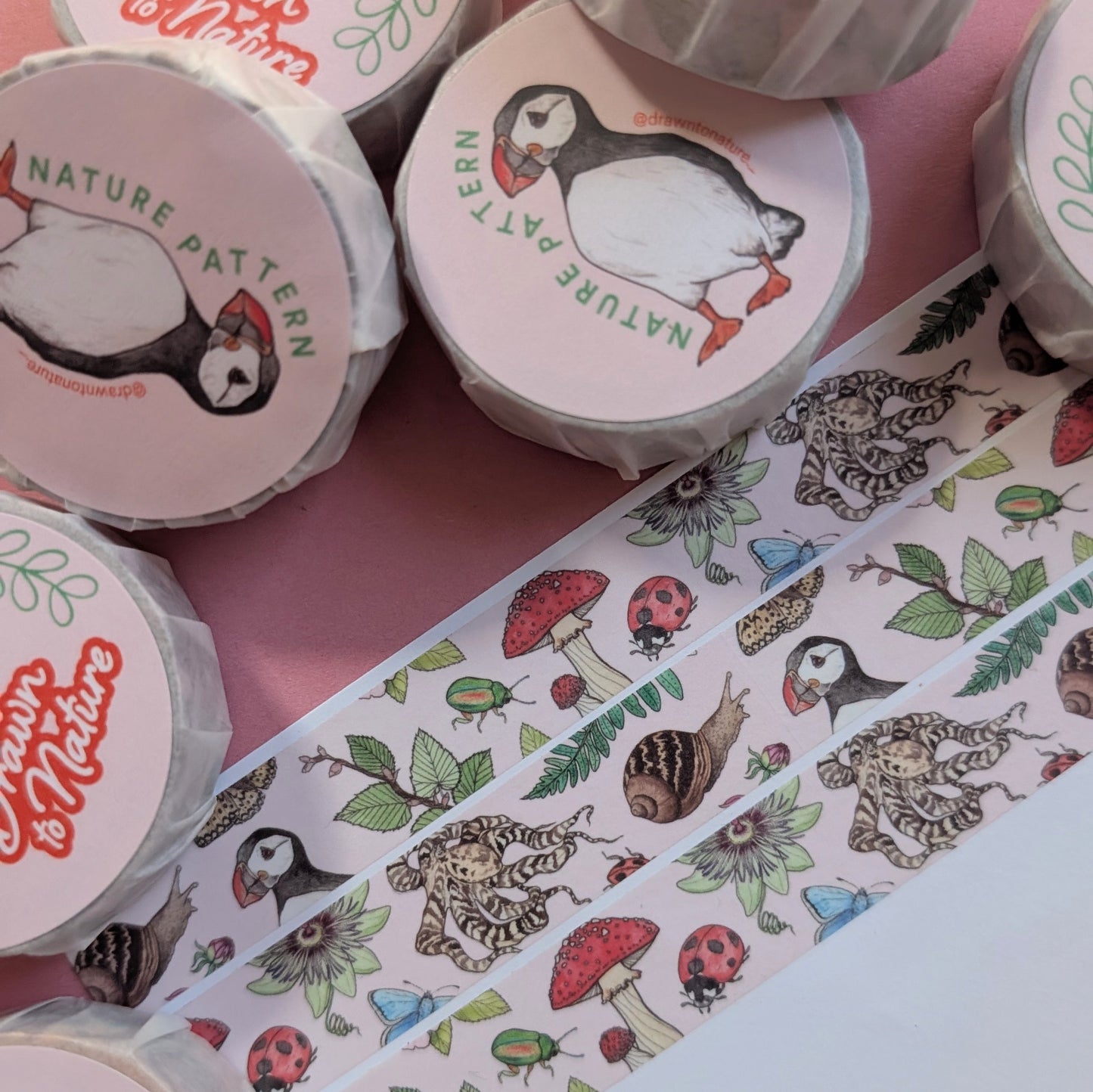 Nature Pattern Washi Tape