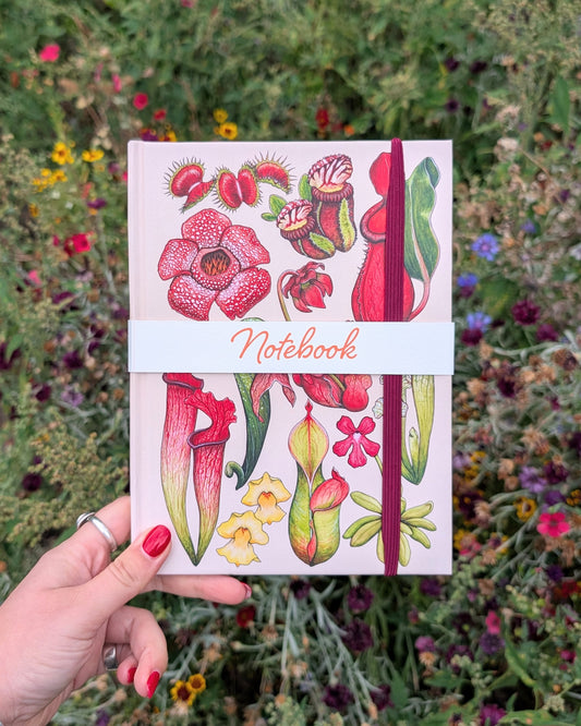A5 Notebook - Carnivorous Plants