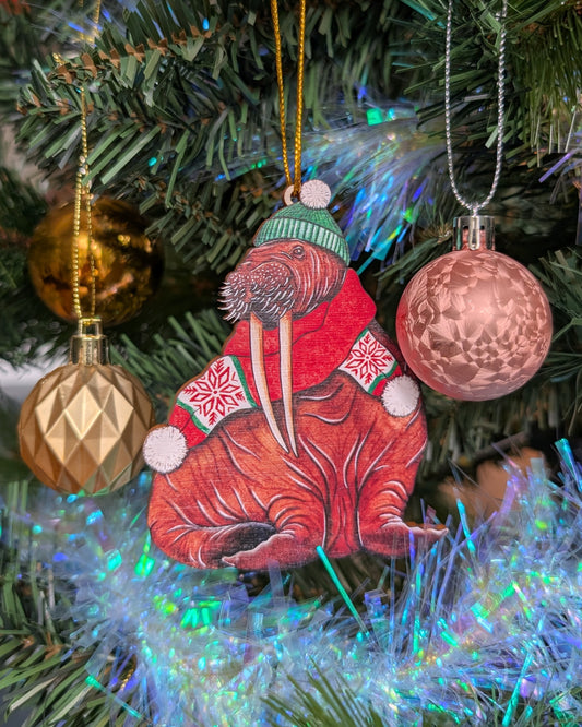 Walrus Tree Decoration