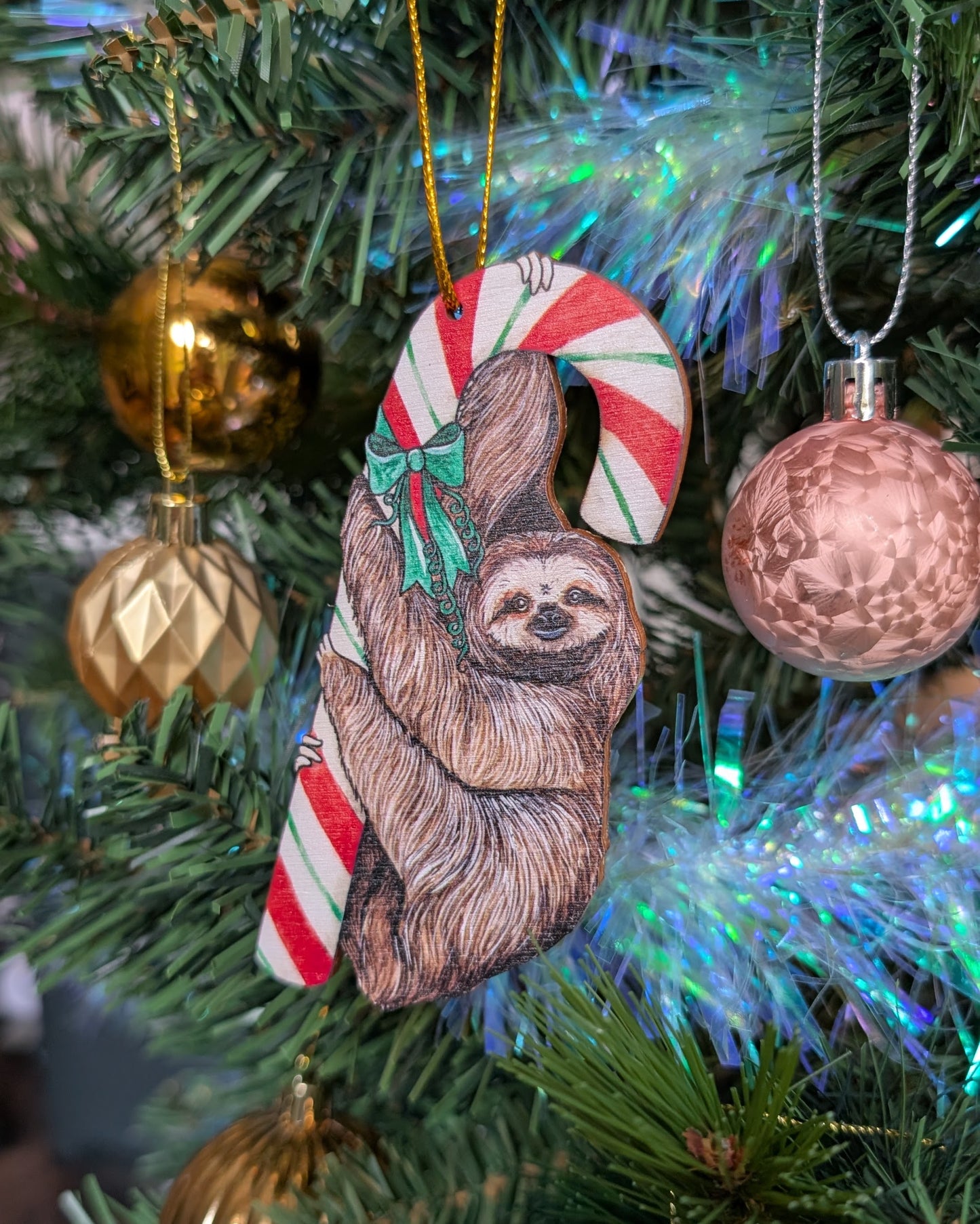 Sloth Tree Decoration