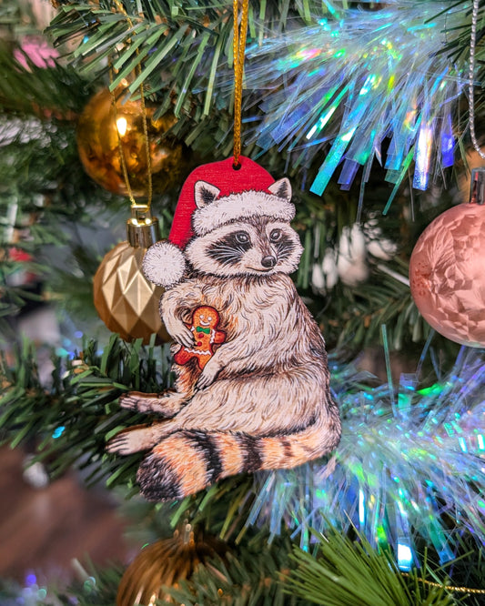Raccoon Tree Decoration