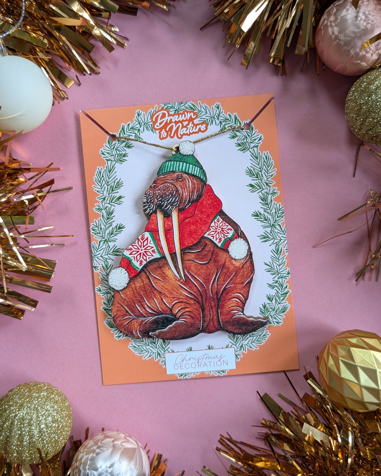 Walrus Tree Decoration