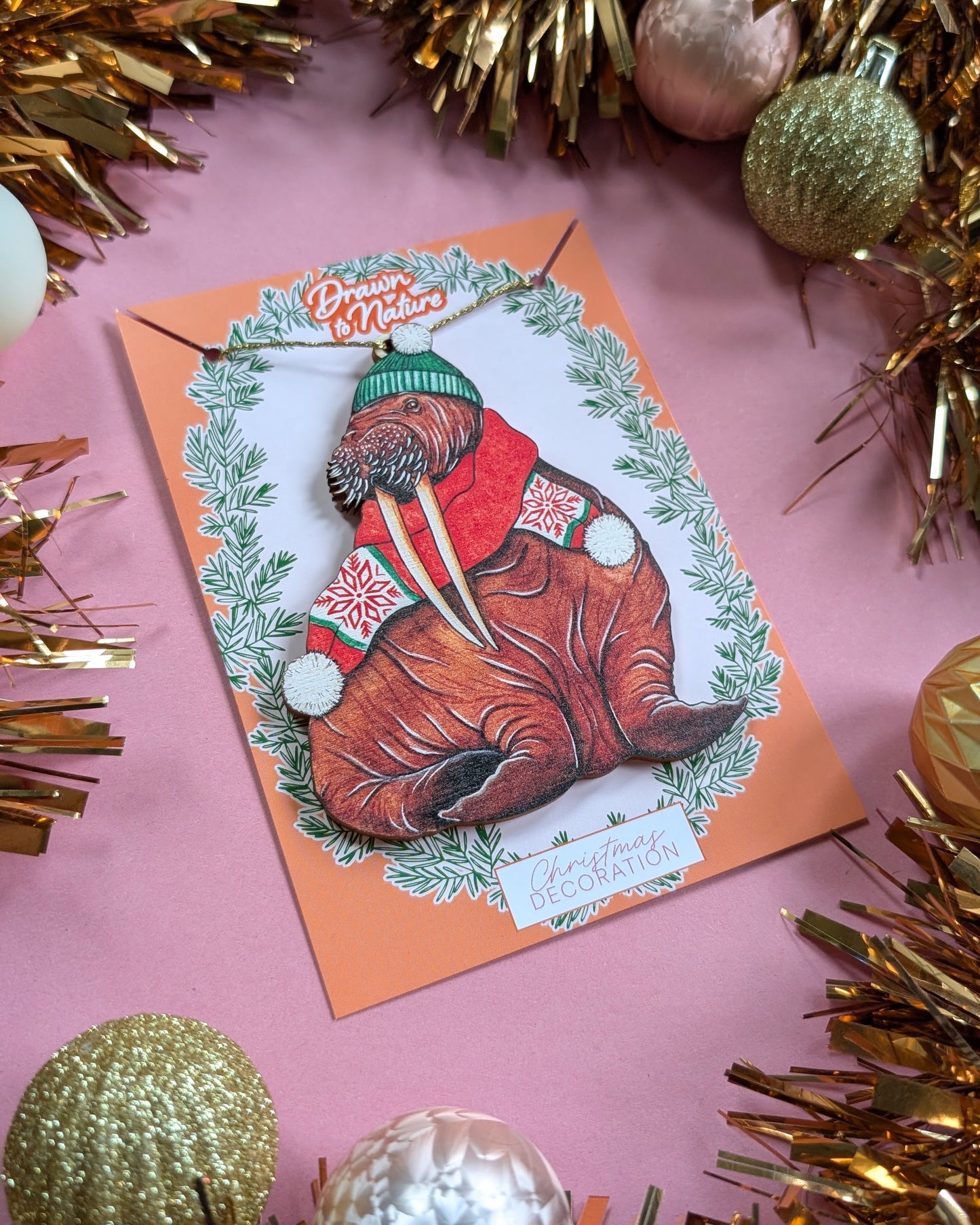 Walrus Tree Decoration