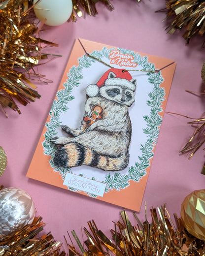 Raccoon Tree Decoration