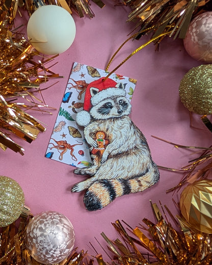 Raccoon Tree Decoration