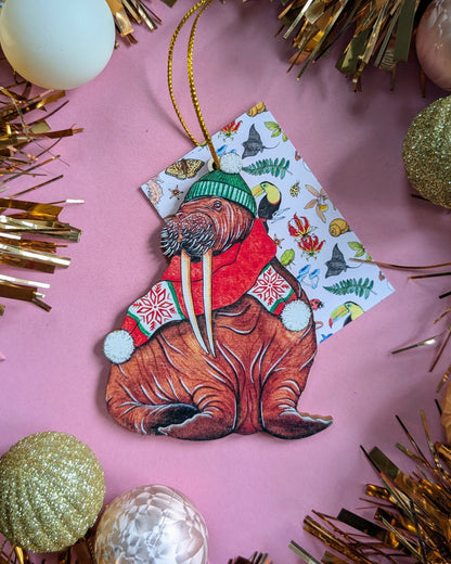 Walrus Tree Decoration