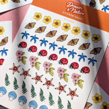 Fillers Sticker Sheet