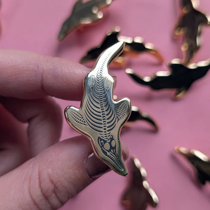 Fossils Enamel Pin Pair