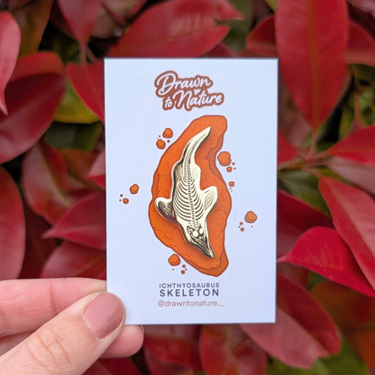 Ichthyosaurus Enamel Pin
