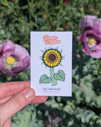 Sunflower Pin