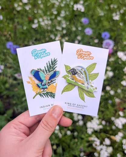 Bird of Paradise Enamel Pin
