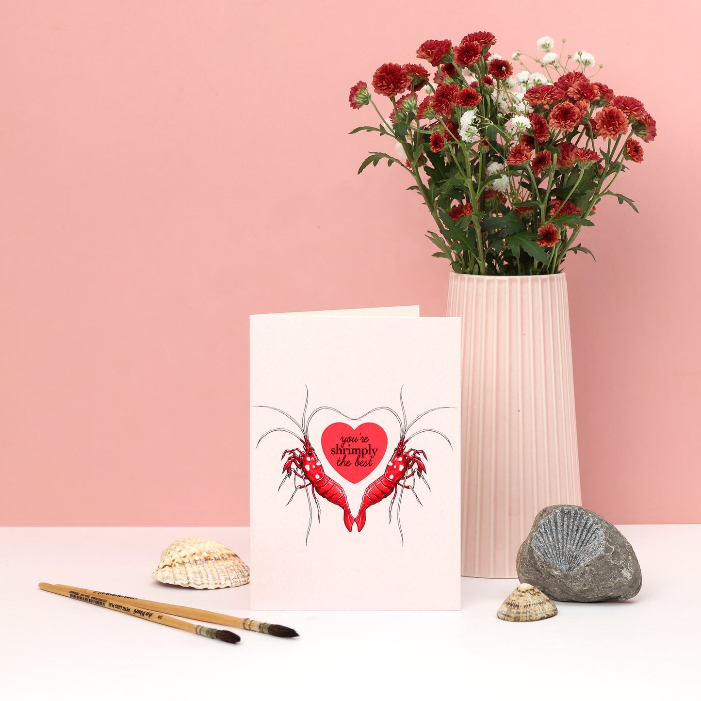 You're Shrimply The Best Card