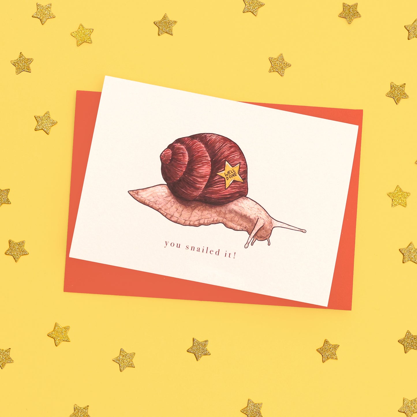 You Snailed It Card