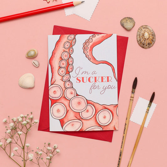 I'm a Sucker For You Greeting Card