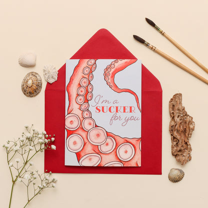 I'm a Sucker For You Greeting Card