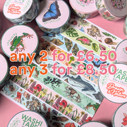 Washi Tape Set - Any 2/Any 3