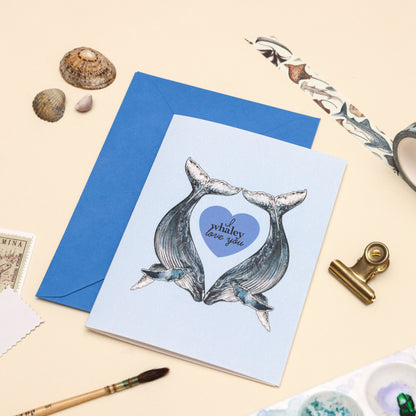 I Whaley Love You Card